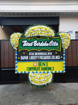 Papan Bunga Duka di Pinang Belapis