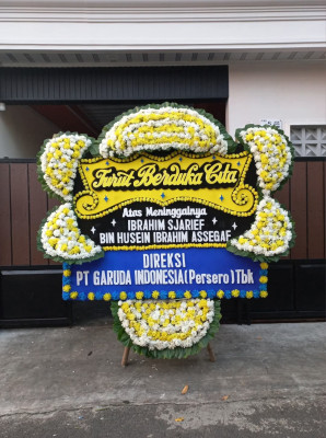 Papan Bunga Duka di Pinang Belapis
