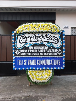 Papan Bunga Duka di Pinang Belapis